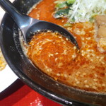 麺や村里木 - スープ