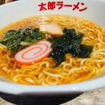 太郎平小屋 - 太郎ラーメンのアップ