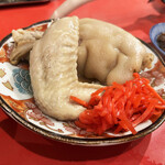 肉鍋 亀田 - 手羽豚足(528円)