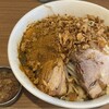 Ramen Sou Chikyuukibo De Kangaero - 限定〝夏の合宿〟（並３００ｇ、ニンニク有り、野菜少なめ、脂マシマシ）