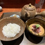 江戸前晋作 - ごまダレ鮪茶漬け