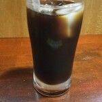 キッチン ブルー グローブ - アイスコーヒーのアップ