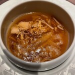 中国料理 翆陽 - フカヒレのとろみスープ