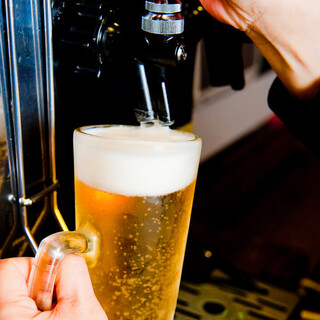 A wide variety of drinks ◆ All-you-can-drink with alcohol starting from 1,100 yen!