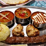 Salaam Curry - 料理写真:アクバルセット