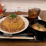 わ楽 - 肉あんかけ炒飯　1,000円税込