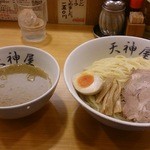 秋葉原ラーメン天神屋 - つけ麺（大盛り）