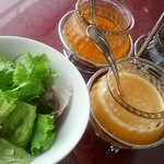 中国料理 シルクロード - 前菜のサラダ