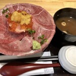吉祥寺 肉ドレス海鮮丼 - 黒毛和牛肉ドレス海鮮丼