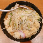 東京タンメン トナリ - 味噌タンメン（生姜トリプル、にんにくトリプル）