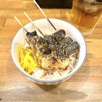 やきとり 福耳 - 焼鳥丼