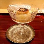 銀座 しのはら - 無花果の胡麻味噌焼き