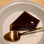 銀座 しのはら - 能登大納言の水羊羹