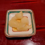 銀座 しのはら - ガリ