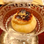 銀座 しのはら - 無花果の胡麻味噌焼き