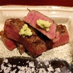 銀座 しのはら - 追加　飛騨牛の飛び牛