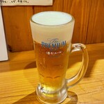 Wabi suke - 生ビール 500円