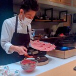 肉割烹 岡田前 - 