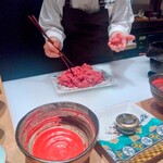 肉割烹 岡田前 - 