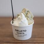 GELATO SANTA - ダブルクリーム ＆ ピスタチオ☆