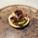 RUBIA - 豆腐と鶏チチャロンのソペス