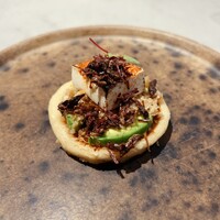Conico - 豆腐と鶏チチャロンのソペス