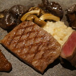 213877580 - 伊賀牛ロース肉のグリエ