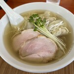 麺や 福々三座 - 塩ワンタン麺