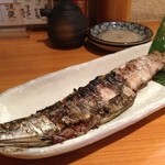 創作Diningのぴ - 秋刀魚の炭火焼き