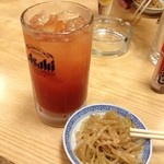 トマトハイとお通し