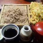 大黒屋 そば店 - かき揚げそば大盛り