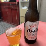 太興飯店 - 今回も各テーブルにありました！　とりあえず大瓶！