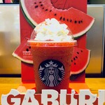 スターバックス・コーヒー - スイカフラペチーノ　キウイ抜き