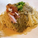 芛堂寺 - 替玉　蟹味噌のソース