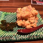 HONA azabu - 特性ポテトサラダ　青唐辛子醤油漬け添え