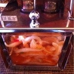 印度料理シタール - 玉ねぎ唐辛子漬け