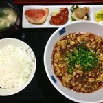中華 虎楼 - 麻婆豆腐定食