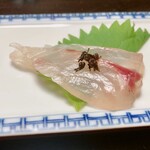 石ばし - タイの昆布〆