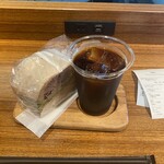 Park South Sandwich - しそ香るチキンカツ600円＆アイス珈琲（S）460円