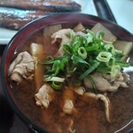 四日市ヒモノ食堂 - 具だくさんの豚汁