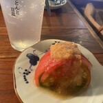 やきとんと豆皿 ましかく - 