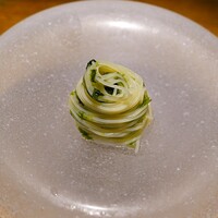 隼 - どうしてもパスタ：鹿児島県産アオサのりの冷製カッペリーニ