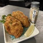 牡蠣と日本酒 四喜 - 自家製牡蠣フライ