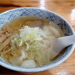 しなそば小浜 - 本日、いただいた”しおわんたんめん”　1,200円