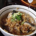 和食彩しん - 二杯目は薬味と昆布、鰹のだしをかけ、さっぱりとお茶漬けでお召し上がり下さい。