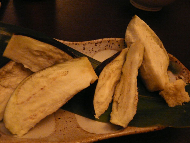 げってん - 泉州の水茄子(刺身)