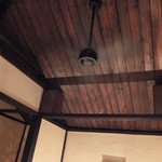 森彦 - 天井には大きな扇風機。。。
