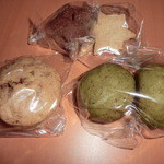 フォノカフェ - 緑茶のスコーン・くるみのスコーン・クッキー