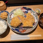 とんかつ七井戸 - とんかつ七井戸(天城軍鶏チキンかつ定食)