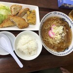 石川製麺 - 中華そばランチ　醤油